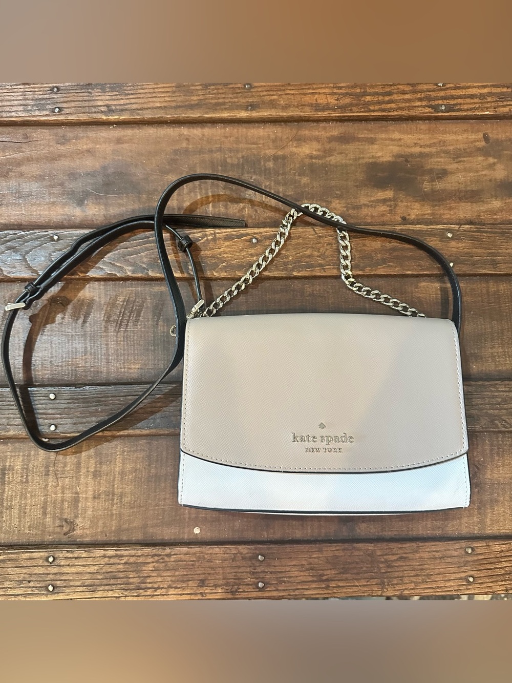 Kate Spade Colorblock Convertible Crossbody Bag Handbag